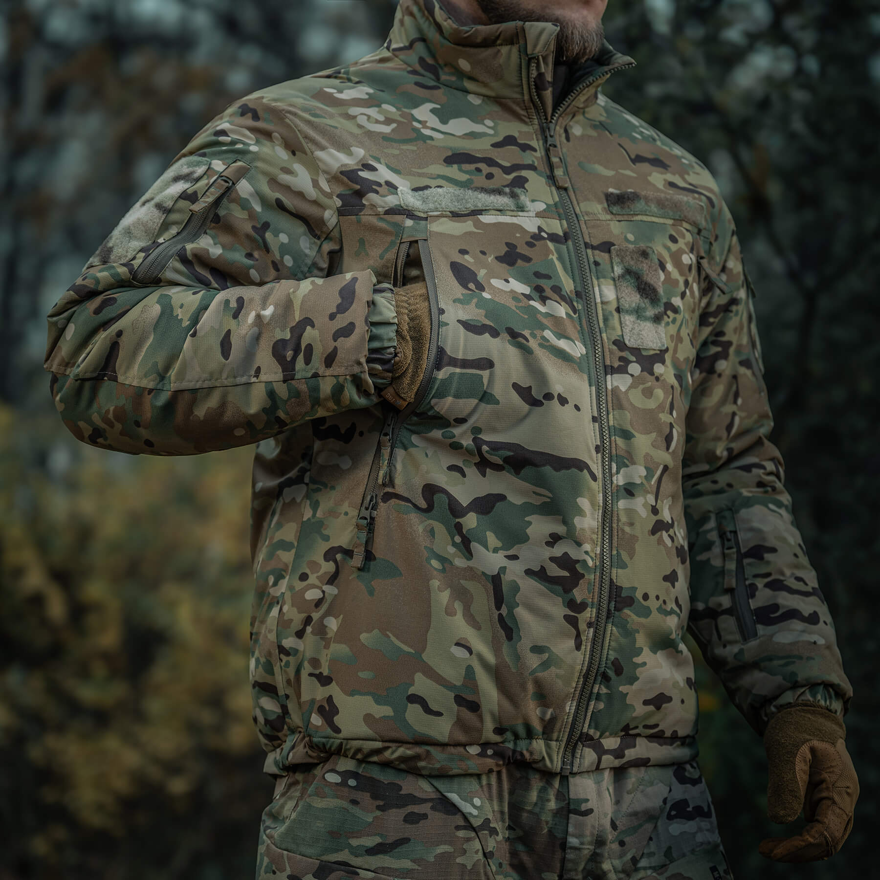 M-Tac куртка зимова Alpha Combat Pro Primaloft MC купити за